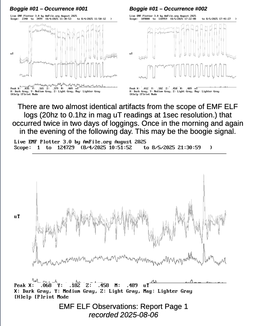 Boogie Signal Detected (Three Times)